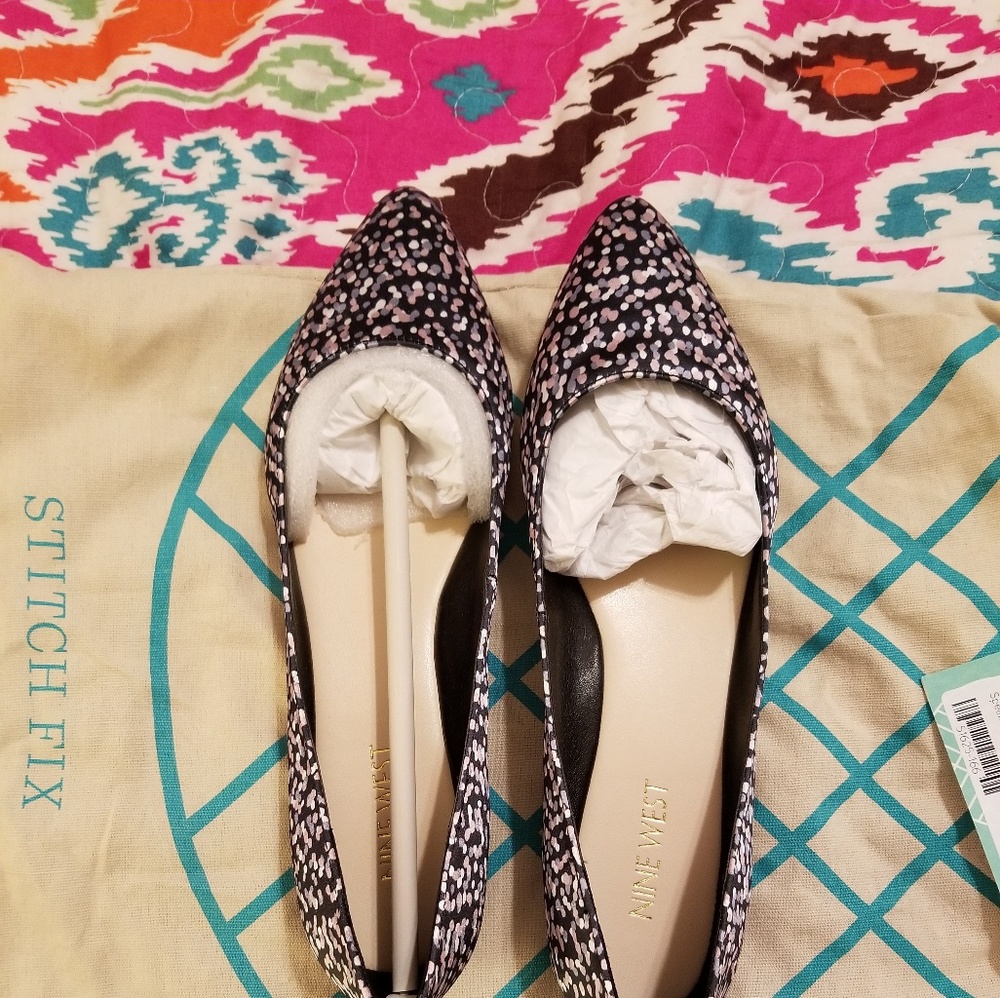 NINE WEST flats